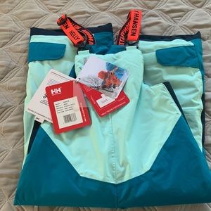 Helly Hansen snow pants kids size, never worn